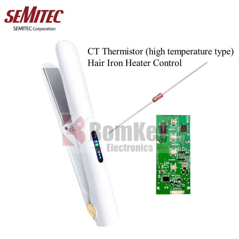 Anwendungslösung für SEMITEC-CT-Serie Hochtemperatur-NTC-Thermistor in Lockenstäben