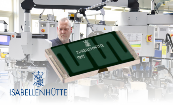 ISABELLENHÜTTE (ISA) ISA-PLAN® Präzisions-Leistungswiderstände – SMT-Serie